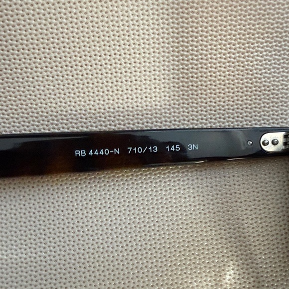 Ray-Ban Black Frame with Brown Gradient Lenses Sunglasses - Picture 3 of 3